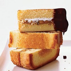 Peanut Butter Pound Cake S'mores