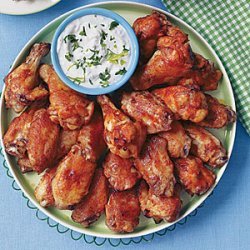 Chicken Wings with Blue Cheese Dip