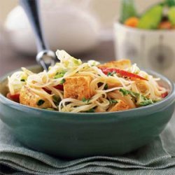 Curried Noodles with Tofu