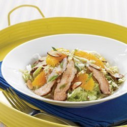 Grilled Pork Salad with Sweet Soy and Orange Dressing