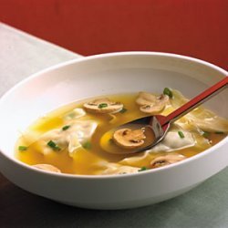Chinese Chicken Dumpling Soup