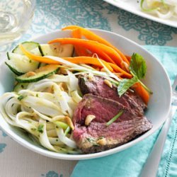 Curry-Coconut Steak and Noodle Salad