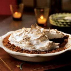 Chocolate-Walnut Meringue Pie