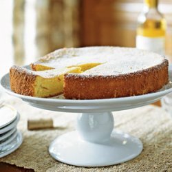 Almond-Saffron Cake