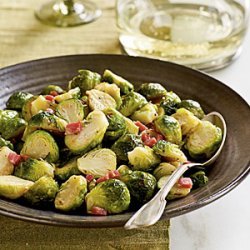 Brussels Sprouts with Pancetta