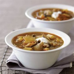 Mushroom-Potato Soup with Smoked Paprika