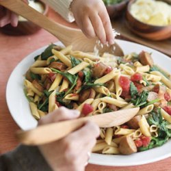Tomato-Spinach Penne
