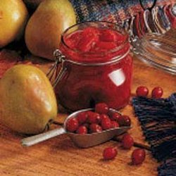 Pear Cranberry Relish