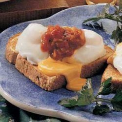 Zesty Poached Eggs