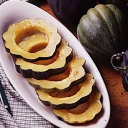 Candied Acorn Squash Rings