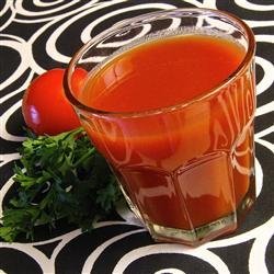 Homemade Tomato Juice Cocktail