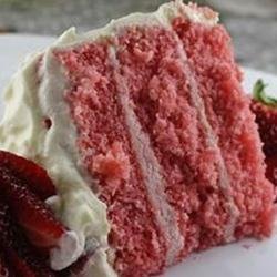 Strawberry Cake from Scratch