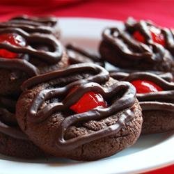 Chocolate Covered Cherry Cookies II