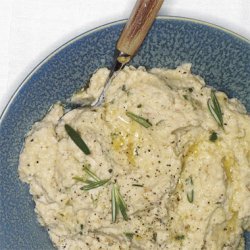 Yukon Gold and Fennel Puree with Rosemary Butter