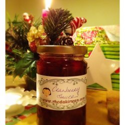 Spiced Cranberry Sauce with Honey
