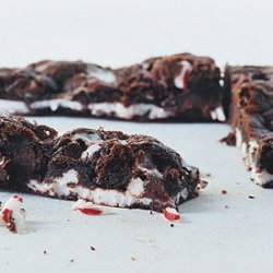 Chocolate Peppermint Bar Cookies