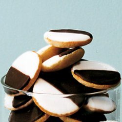 Mini Black-and-White Cookies