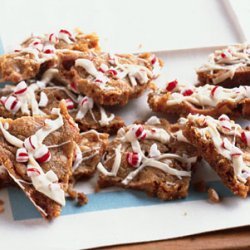 White Chocolate and Peppermint Cookie Brittle