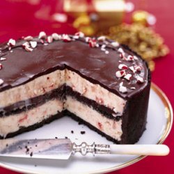 Chocolate-Peppermint Ice Cream Cake