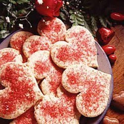 Oatmeal Valentine Cookies