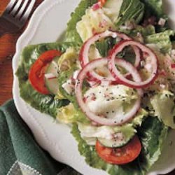 Green Salad with Poppy Seed Dressing