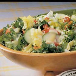 Salad with Egg Dressing