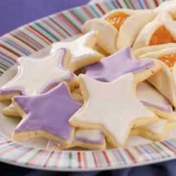 Glazed Anise Cookies