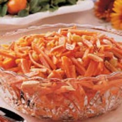Almond-Topped Carrots