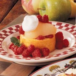 Raspberry Pear Shortcake