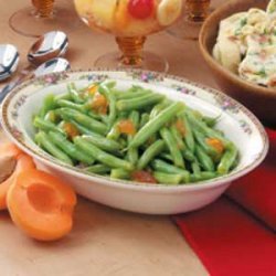 Apricot-Glazed Green Beans