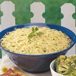 Garlic Parsley Spaghetti