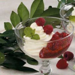 Raspberry Cream Dessert