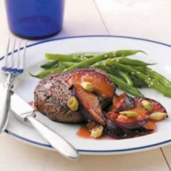 Filets with Plum Sauce