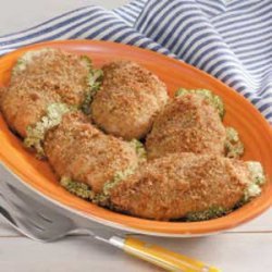 Stuffing-Coated Chicken
