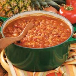 Baked Beans with Pineapple