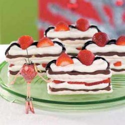 Strawberry Meringue Desserts