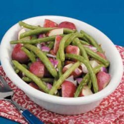 Red Potatoes with Beans