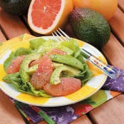 Grapefruit Avocado Salad