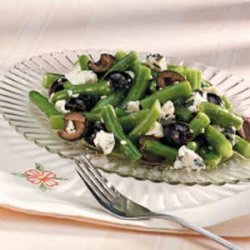 Green Bean and Blue Cheese Salad