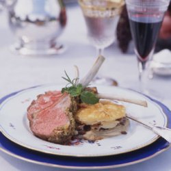 Mustard and Herb Crusted Rack of Lamb