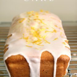 Lemon-Glazed Butter Cake