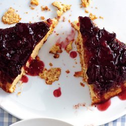 Cherry-Cornmeal Upside-Down Cake