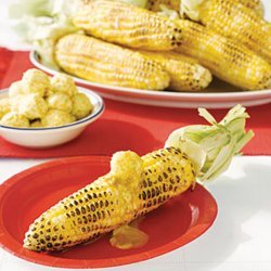 Grilled Corn with Citrus Butter