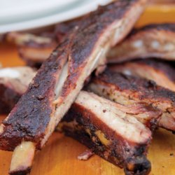 Grilled Peppered Dry Spareribs