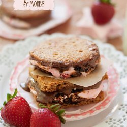Skewered Strawberry & Marshmallow S'mores
