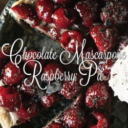 Chocolate-Raspberry Panini with Mascarpone