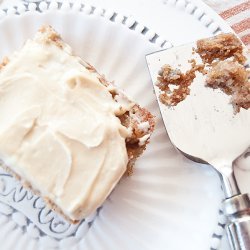 Brown Sugar–Ginger Cream Cake