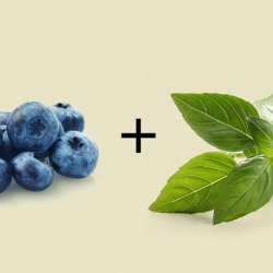 Blueberry Basil Granita