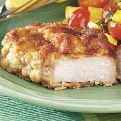Tangy Breaded Pork Chops
