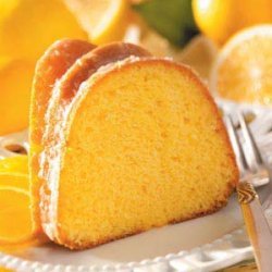 Fluted Lemon Cake